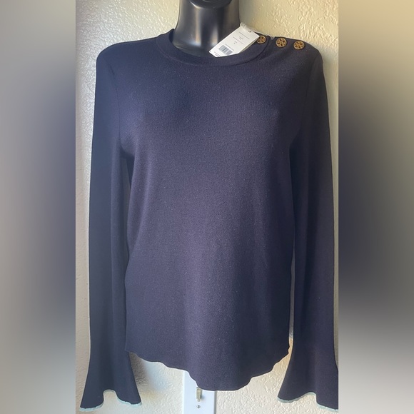 TORY BURCH Kimberly
Merino Wool Sweater... - Picture 2 of 9